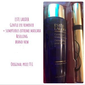 Estée Lauder mascara and make up remover